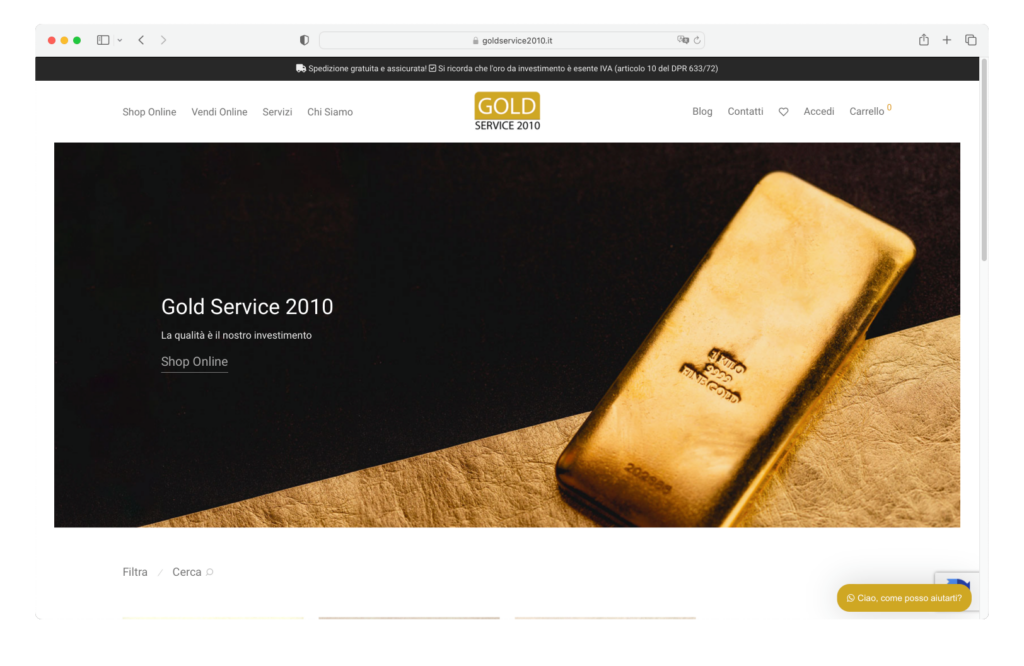 Gold Service 2010